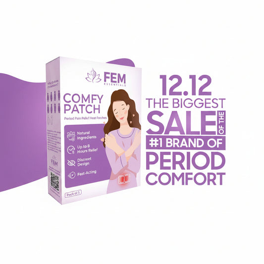 Period Relief Patches – Soothing Comfort for Menstrual Cramps