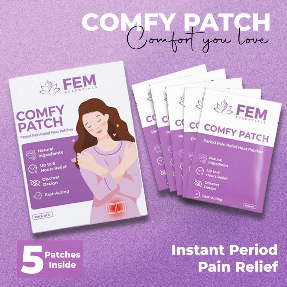 Period Relief Patches – Soothing Comfort for Menstrual Cramps