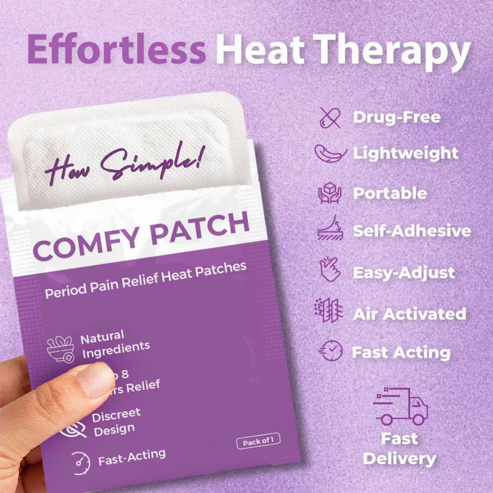 Period Relief Patches – Soothing Comfort for Menstrual Cramps