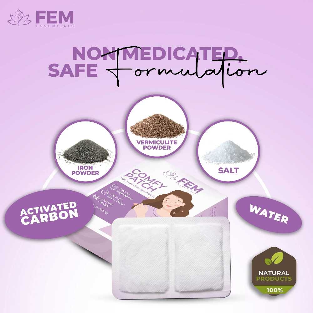 Period Relief Patches – Soothing Comfort for Menstrual Cramps