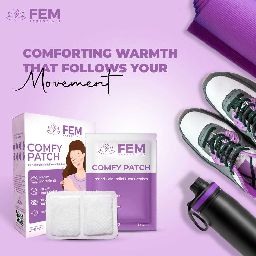 Period Relief Patches – Soothing Comfort for Menstrual Cramps